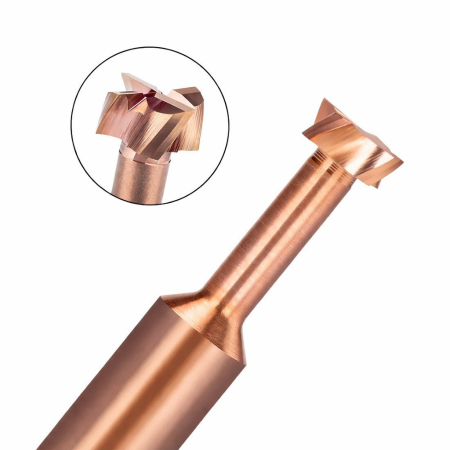 Frez teowy węglikowy 12 mm H2 4Z fi12 do rowków CNC VHM