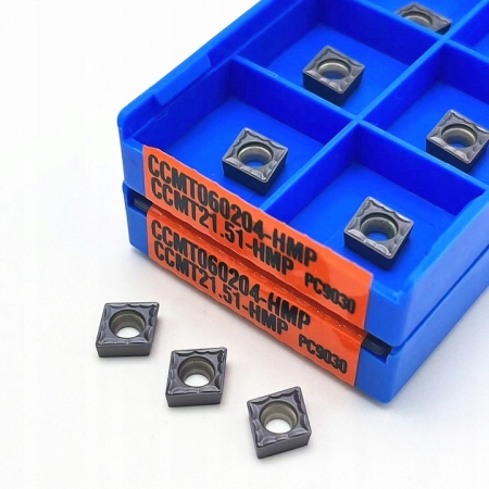 Płytki CCMT 060204 -HMP PC9030 wkładki nóż 06
