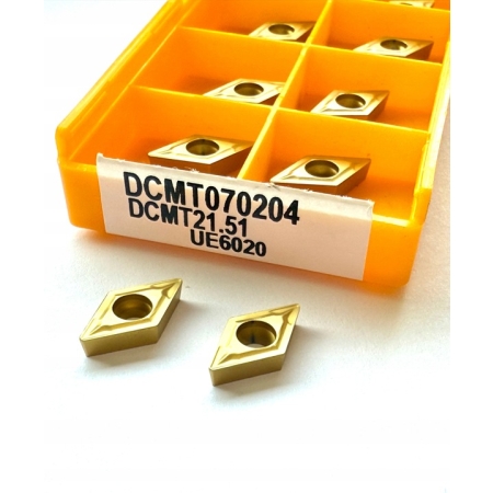 Płytk wieloostrzowe tokarskie DCMT070204 UE06020