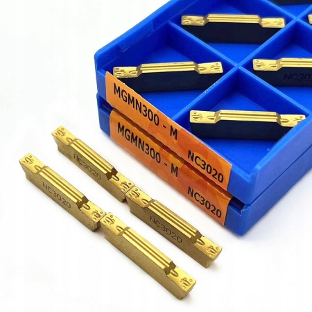 Płytki tokarskie MGMN 300-M NC3030 wkładki do rowków przecinania