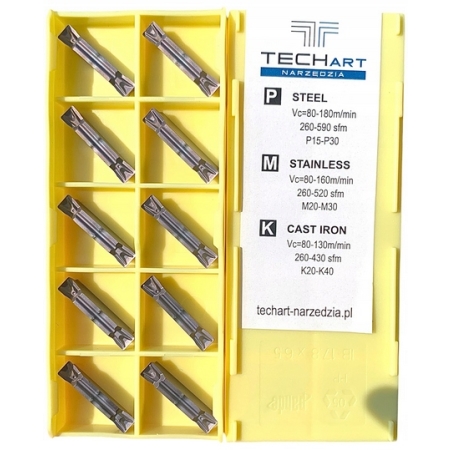 Płytki MGMN400 wkładki do przecinania, rowkowania
