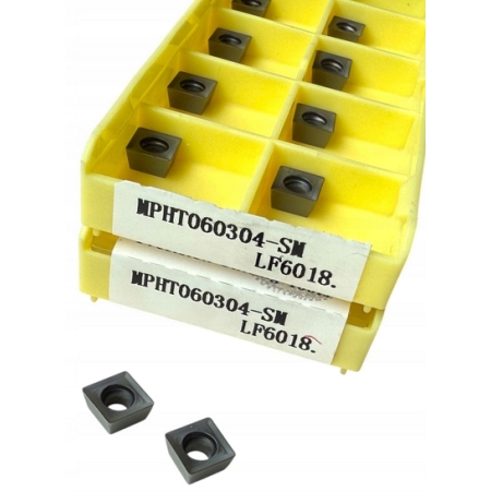 Płytki wieloostrzowe MPHT060304-SM LF6018