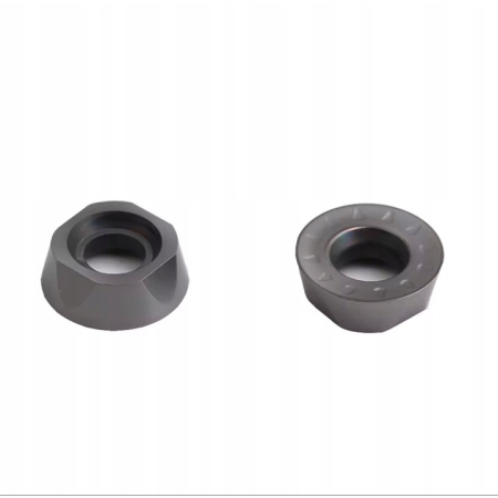 Płytki tokarskie RPMT08T2MOE-JS LF6018 do głowic, CNC, węglikowe, stal