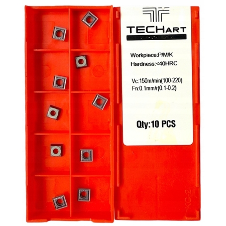 Płytki wieloostrzowe wkładki SPMG060204-UK łamacz wióra