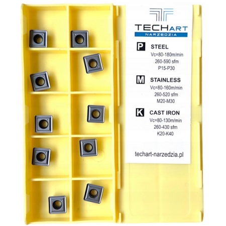 Płytki wieloostrzowe SPMG07T308 do wiertła