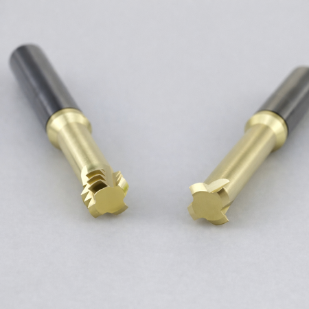 Frez do gwintów M3 x 0,5 węglik 60 HRC stal stal nierdzewna 3 zęby