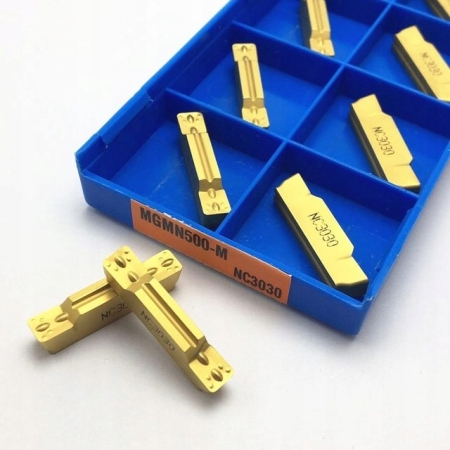 Płytki MGMN 500-M wkładki do rowków przecinania