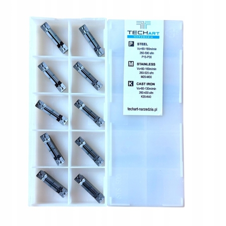 Płytki MGMN 600 wkładki do rowków przecinania