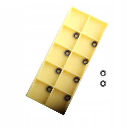 Płytki tokarskie RCMT0602MO LF6018 do głowic, CNC, węglikowe, stal