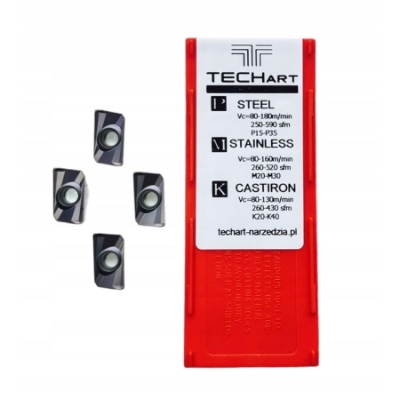 Płytki wieloostrzowe APMT1604 PDER-H2 GU25B-H