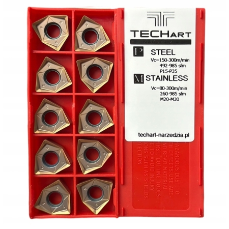 PŁYTKI WĘGLIKOWE WIELOOSTRZOWE WNMU080608 MP1125H