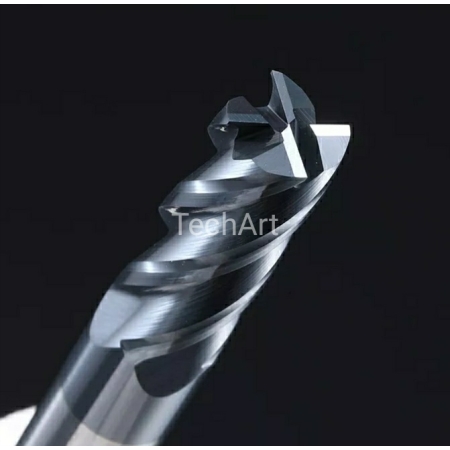 FREZ PALCOWY VHM fi 12 mm WĘGLIKOWY 50 HRC 4F L100