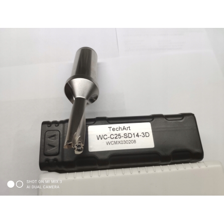 Wiertło składane płytkowe fi 14 na WCMX030208 3D