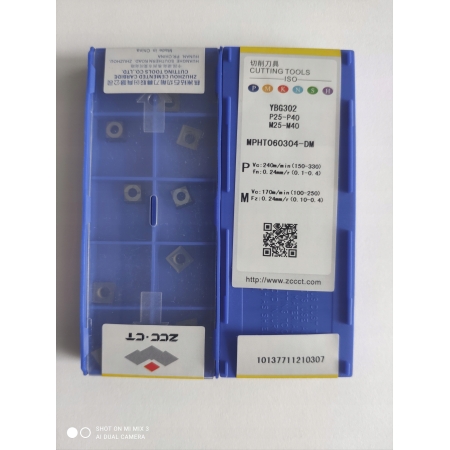 Płytki wieloostrzowe MPHT060304-DM YBG302 FV