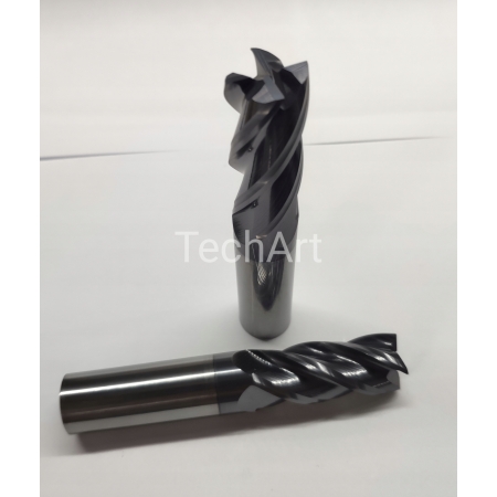 FREZ PALCOWY VHM fi 14 mm WĘGLIKOWY 50 HRC 4F L100