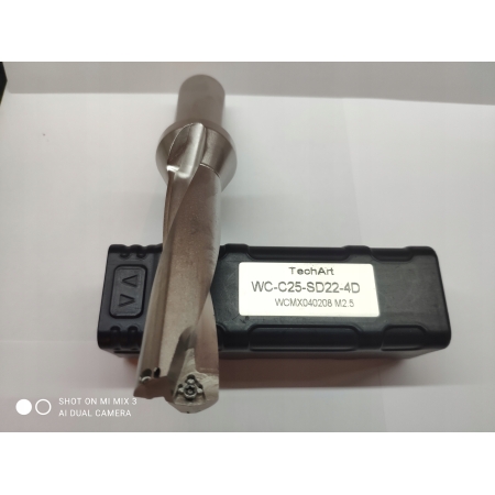Wiertło składane płytkowe fi 22 na WCMX040208 4D
