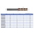 FREZ PALCOWY VHM fi 1.5 mm WĘGLIKOWY 55 HRC 4F L50