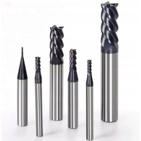 FREZ PALCOWY VHM fi 3.5 mm WĘGLIKOWY 50 HRC 4F L50
