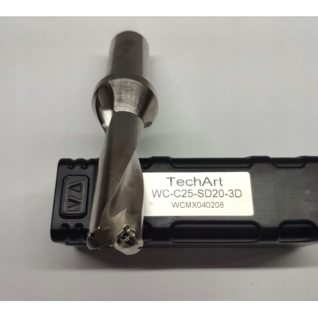 Wiertło składane płytkowe fi 20 na WCMX040208 3D