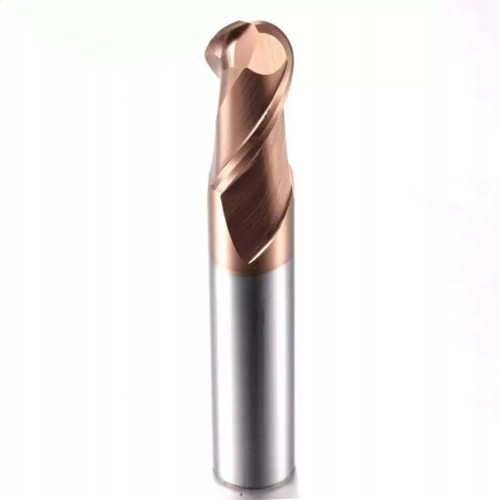 Frez VHM węglik kula KULISTY fi 1.5 mm R0.75 55HRC