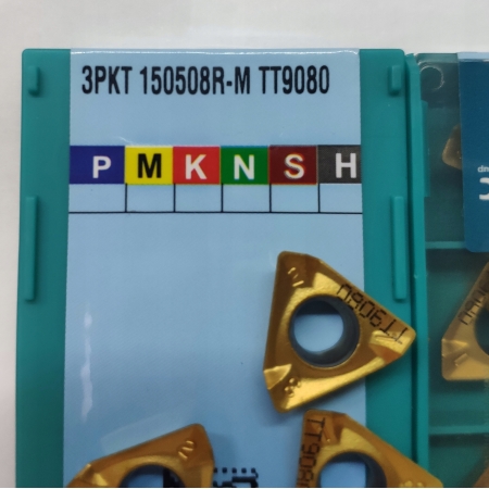Płytki wieloostrzowe 3PKT 150508R-M TT 9080 FV
