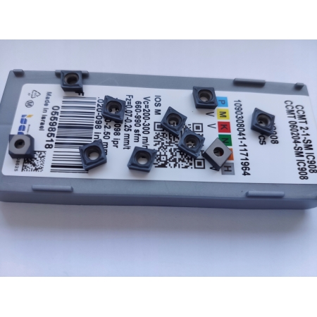 Płytki CCMT 060204 SM IC908 do noża tokarskiego FV