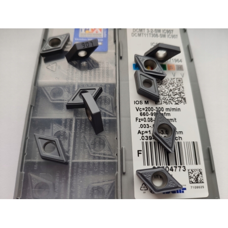 Płytki wieloostrzowe DCMT 11T308 -SM IC907