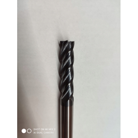 FREZ PALCOWY VHM fi 10mm WĘGLIK 50 HRC 4F L75