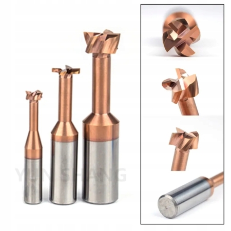 Frez teowy węglikowy 10 mm H1 4Z fi10 do rowków
